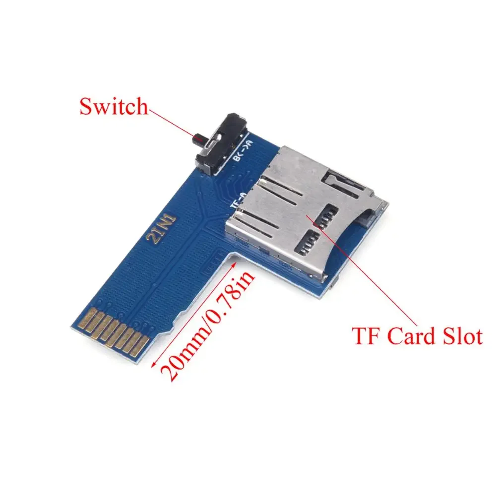  ý TF ī  ޸ , ġ ,   3B +/3B/ Zero W, 2 in 1 TF ũ SD ī 