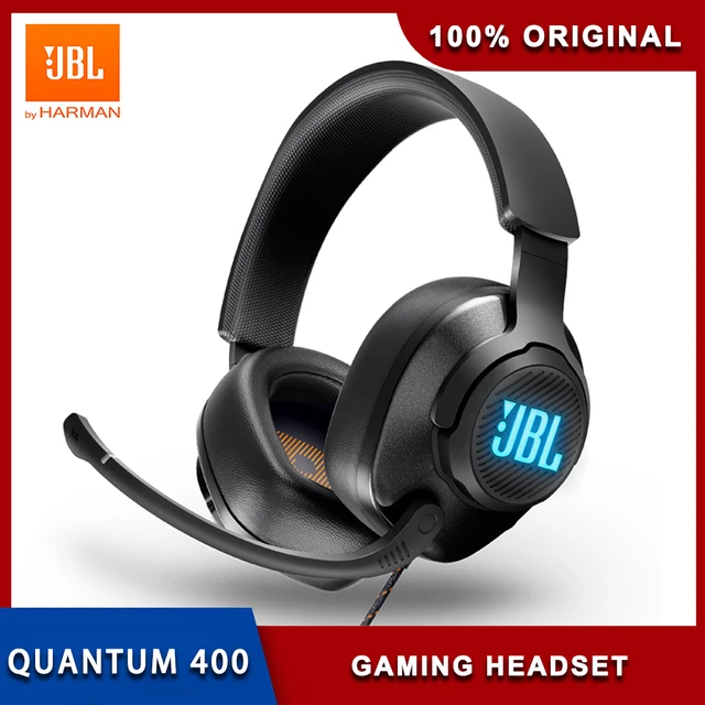 JBL – oreillettes de jeu Quantum 400, casque d'écoute filaire avec