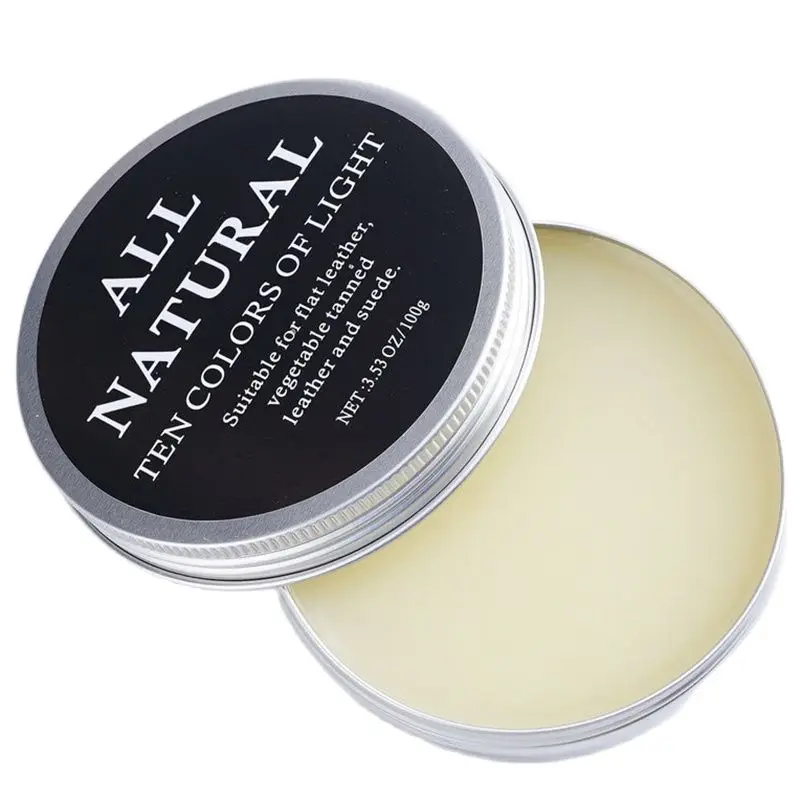 100MLMinkOilCreamLeatherMoisturizerBalmforBagShoesand