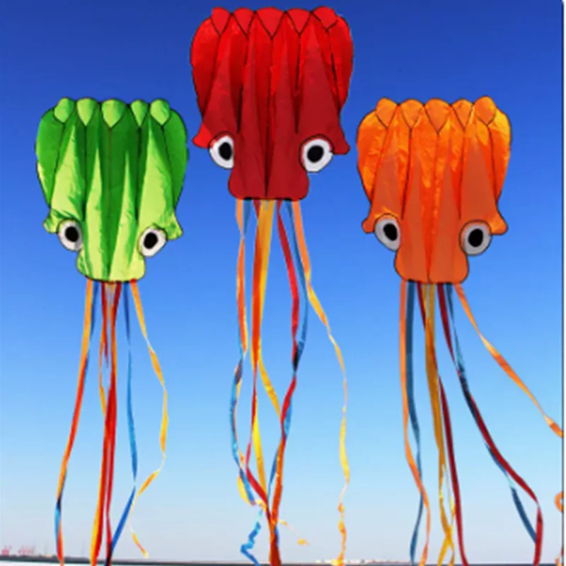 free shipping new octopus kites flying toys for children kites line professional winds kites factory adults kites kitesurf koi цена и фото