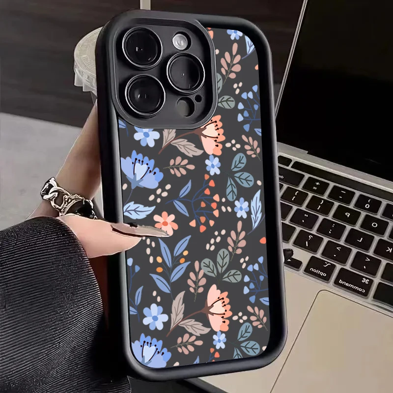 Oil Painting Colorful Flower Phone Case Cover