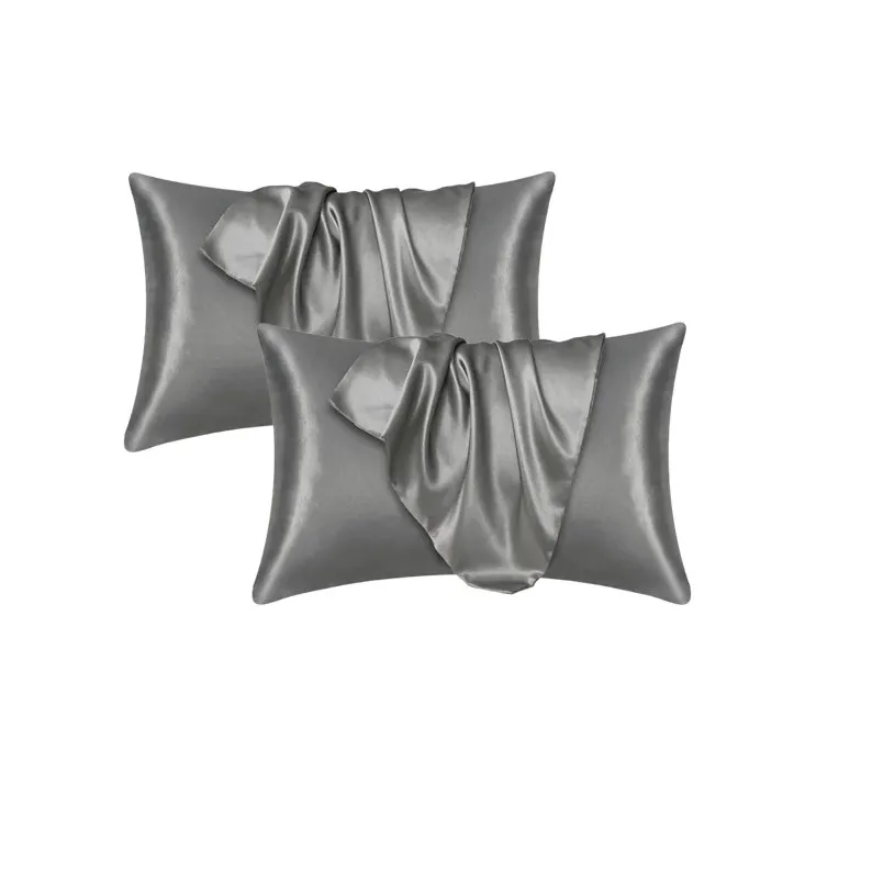 Luxurious Silk Pillowcase for Hair and Skin – Soft Satin Beauty Pillow Cover for Home Décor
