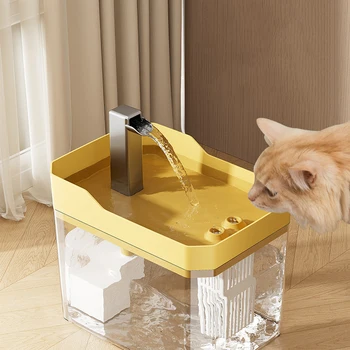 Automatic Transparent Pet Water Dispenser 1