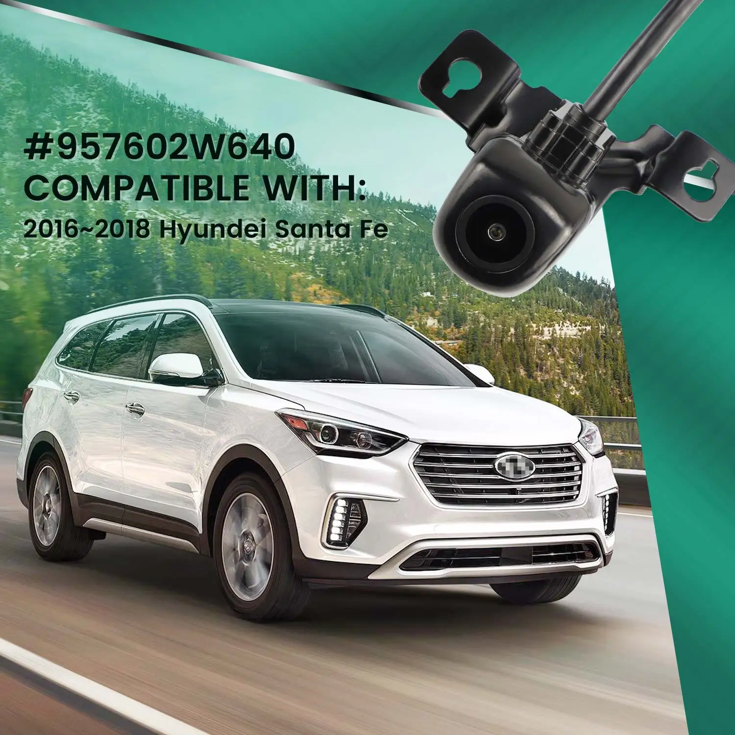 車用バックカメラ Compatible With Hyundai For Tucson 2016 2017 2018