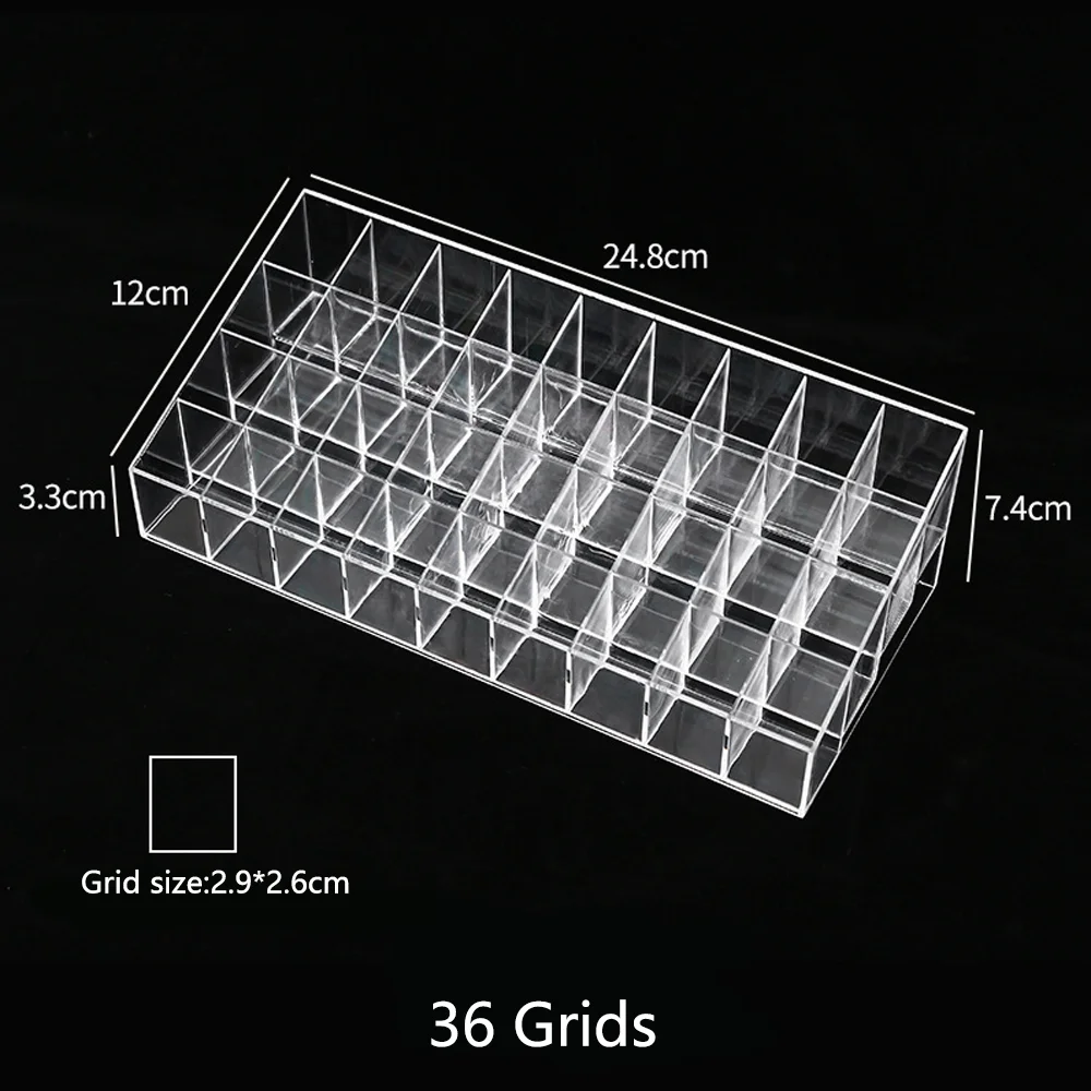 صندوق تخزين أحمر الشفاه لسطح المكتب صندوق ملمع الش...