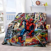 Marvel Spiderman thin blanket, Lightweight Flannel Throw for Sofa,Bed,Travel,Camping,Livingroom,Office,Couch,Chair, and Bed 1