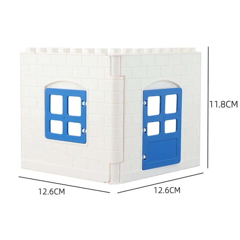Enchanting Princess Castle Building Blocks Set - Creative Playhouse with Accessories