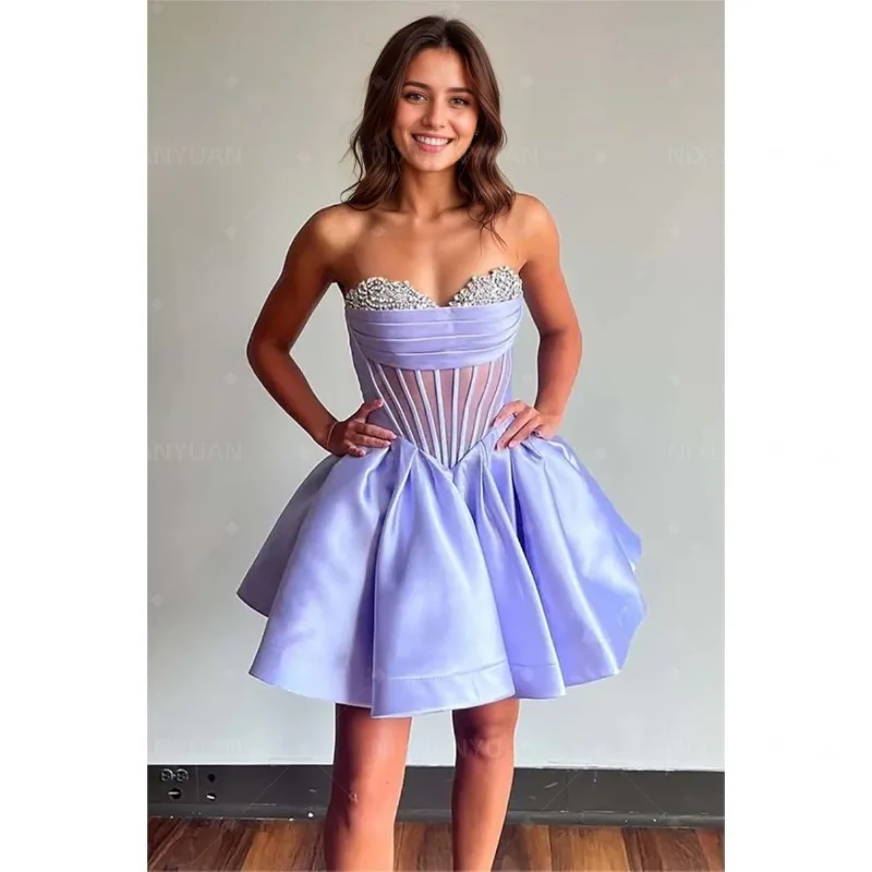 bridal and formal homecoming dresses Short Prom Dresses,Homecoming Dresses,Charming Dance Dress – DressesTailor main image 0