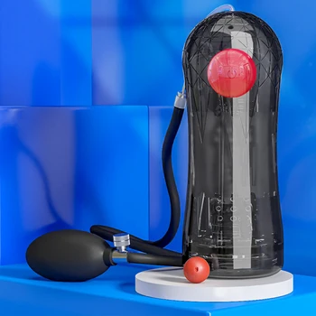 Sucking Machine Male Masturbation Tools Sexy Toys For Men Masturbators Cup Vaginas Adults Goods 18 Silicone Sexual Doll Blowjob 2