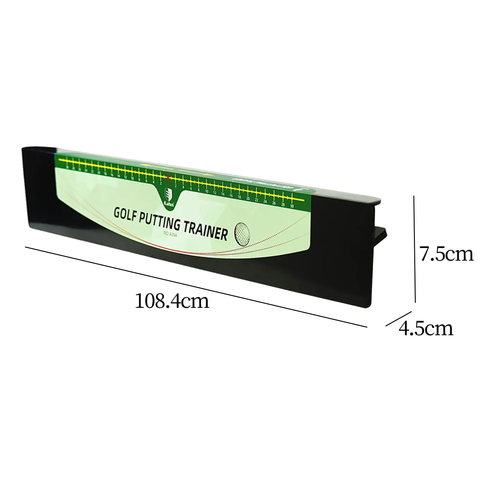 Golf Putting Track Trainer Trajectory Calibration Board Golf Putting Trainer