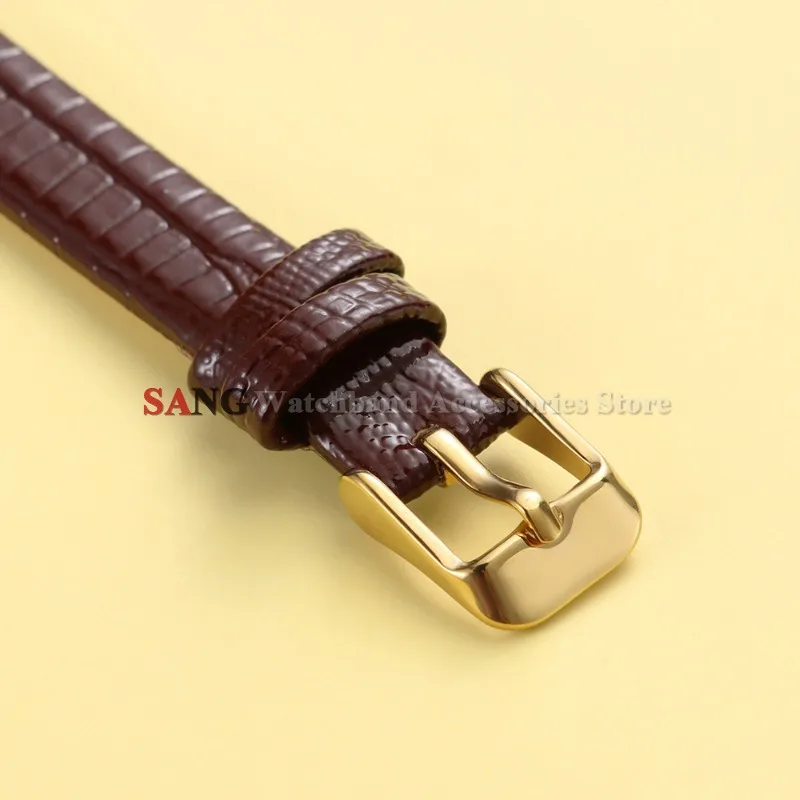 Premium Ultra-Thin Leather Watch Strap - High-Quality Waterproof Sport Band