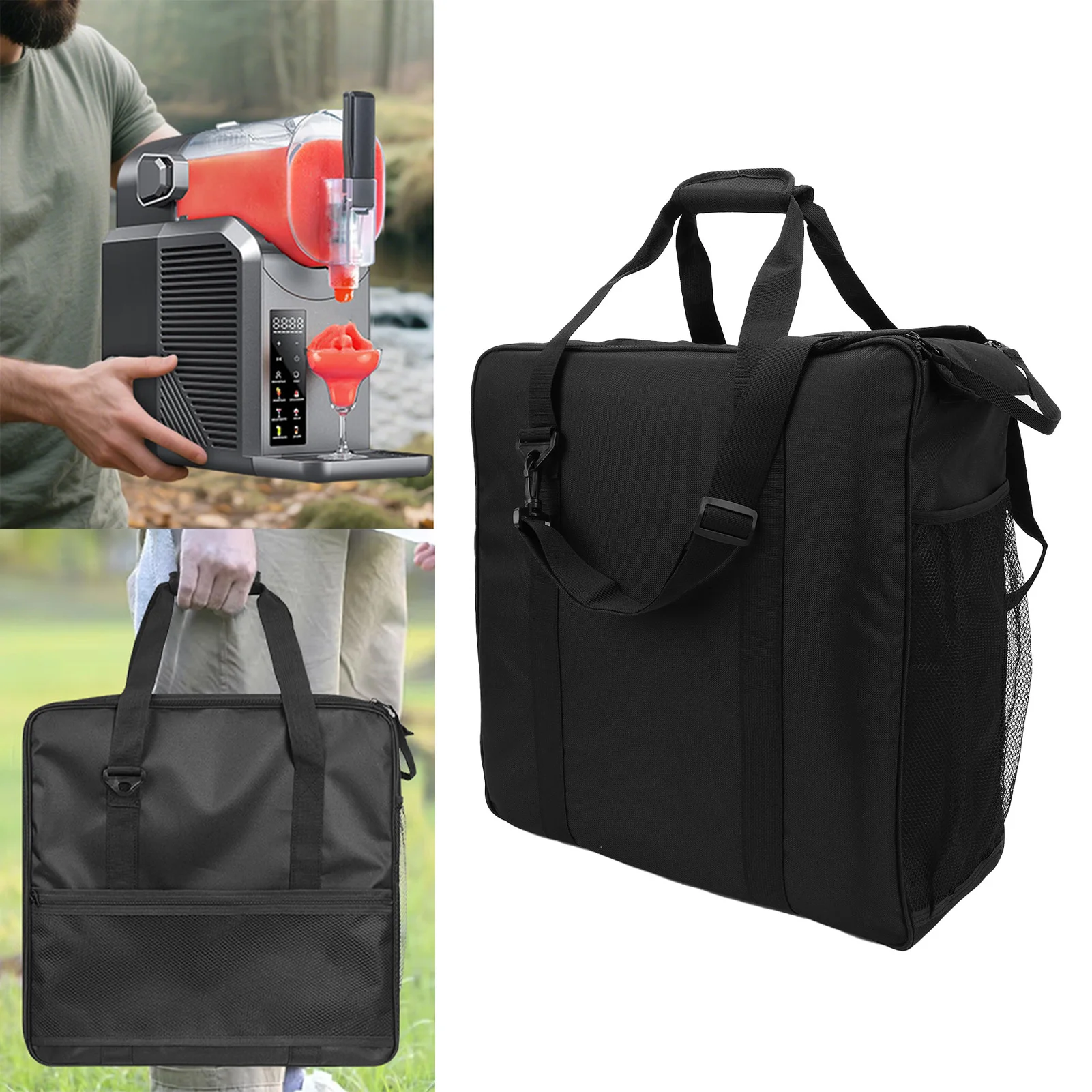 Slushie Machine Bag Slushie Machine Carrying Bag Multipurpose Oxford Cloth Portable Large Capacity External  for Camping