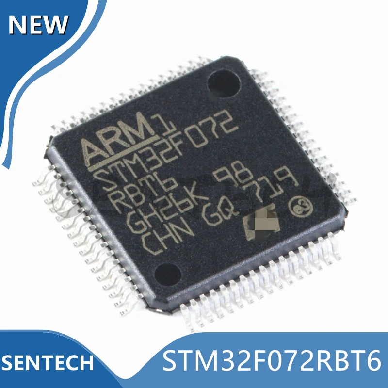 

10 шт./партия, микроконтроллер STM32F072RBT6, 32 бита