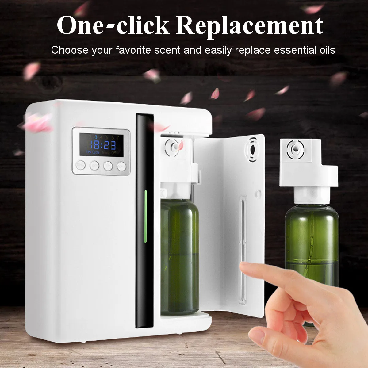 300m³ Intelligent Aroma Fragrance Machine With Timer Scent 160ml Mini Essential Oil Aroma Diffuser For Home Hotel Office 6