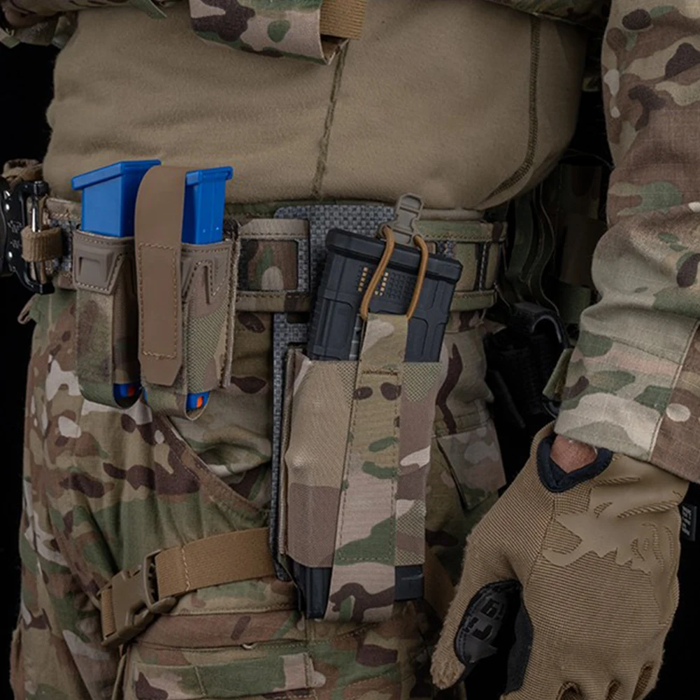 Modular Metal Pistol Holster Adapter Leg Strap Molle Quick Release Rib Adapter Holster Suspension Extension Plate