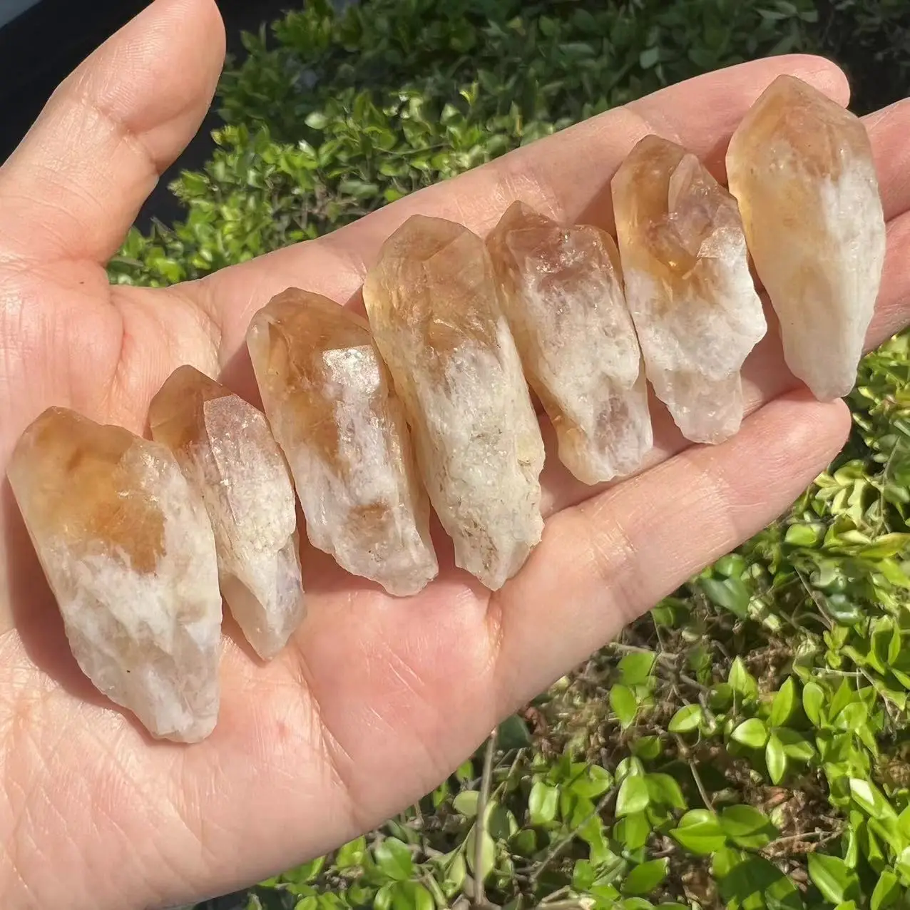 Natural Rough Citrine Point Crystal Quartz Cluster Raw Stone Mineral ...