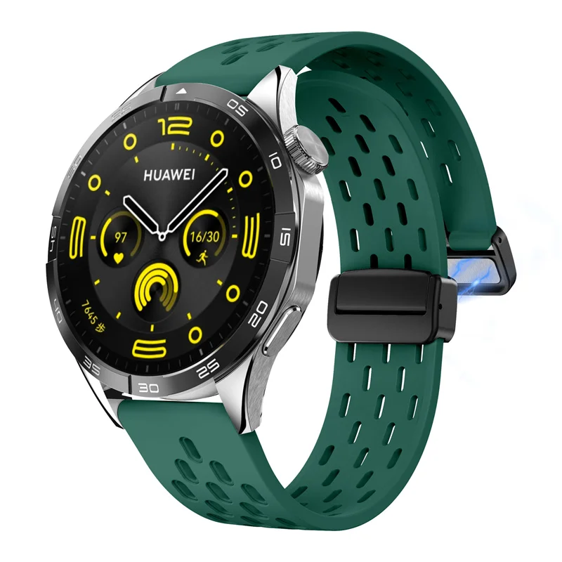 Bracelet En Silicone De Remplacement 18-22mm Pour Montres Connectées Garmin, Galaxy, Amazfit, Huawei - 7