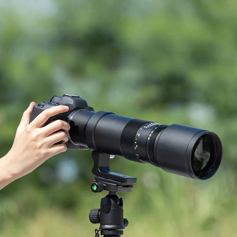TTArtisan 500mm F6.3 풀프레임 망원 카메라 렌즈 (후지 X, 니콘 F/Z, 캐논 RF 마운트용) - 가장 인간적인 사진 촬영을 위한 제품
