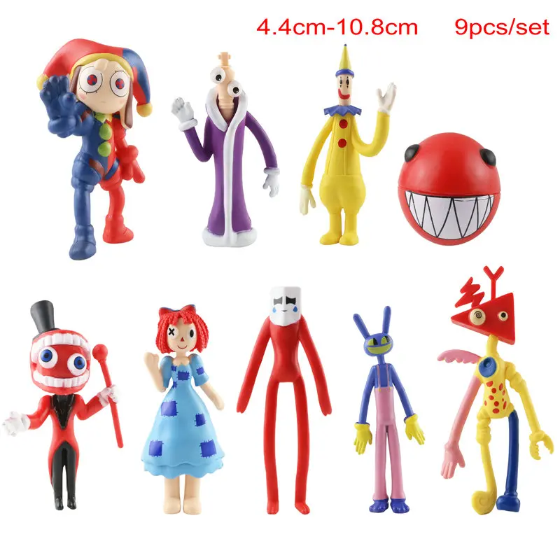 AniMatez POMNI & CAINE フィギュアセット Pomni Animatez – Glitch Productions Store