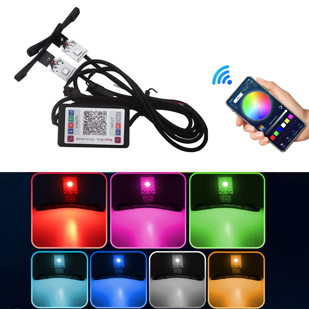 ตัวเลือกสินค้า ไฟหน้า LED วิ่งกลางวัน สำหรับรถยนต์ 2 ชิ้น