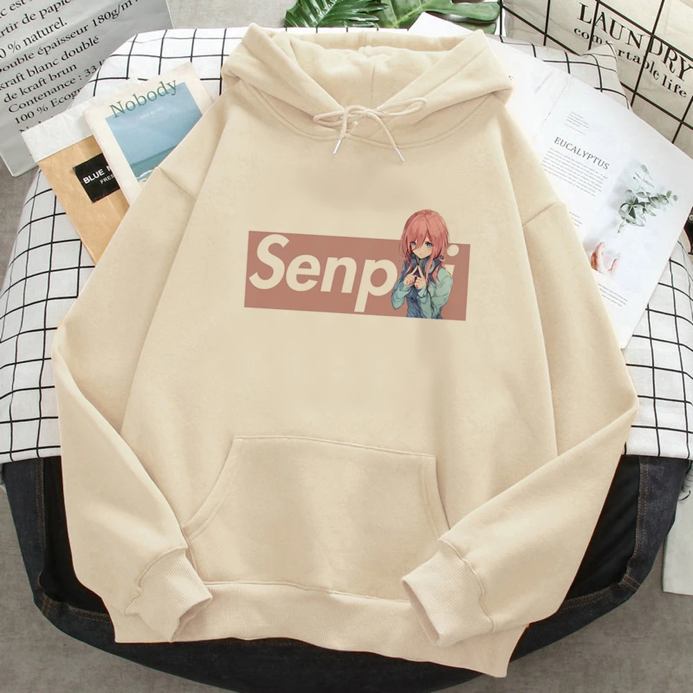 

the Quintessential Quintuplets hoodies women y2k aesthetic anime Winter vintage sweatshirts hoddies female graphic Hooded Shirt