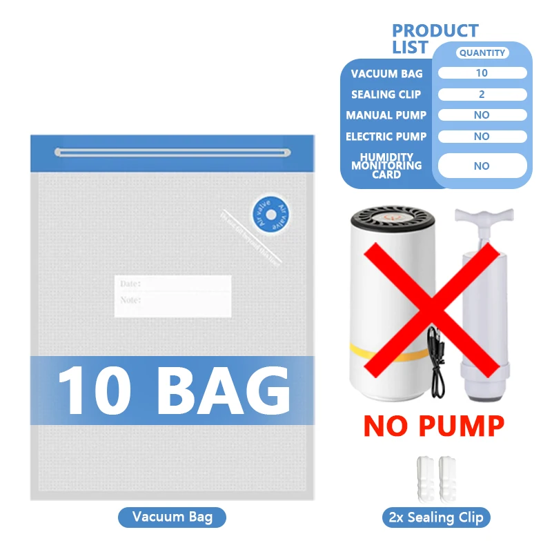 Filament Vacuum Storage Bags with Hand/Electric Pump, 3D Printer Accessories thumbnail 3