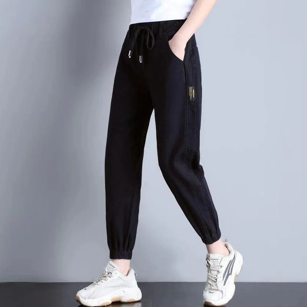 Harem Pants women Vintage High Waist Jeans Women Boyfriends Women Jeans ankle length Mom Jeans Denim Pants Vaqueros jeans Mujer