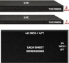 Tool Box Foam Organizer 2Pack 1pc 48x24x2in & 1pc 48x24x1in Toolbox Foam Inserts 3
