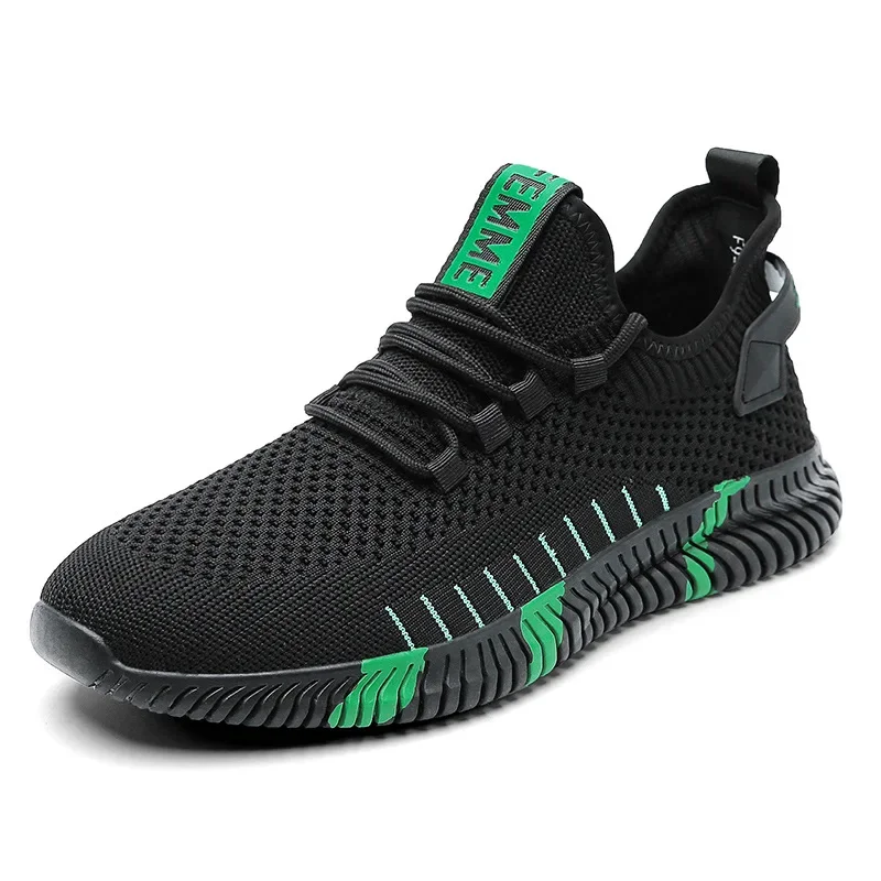 

Summer Men Casual Shoes Lightweight Lace-up Sneakers Men Breathable Mesh Tenis Masculino Trendy Men Sport Shoes Men's Sneakers