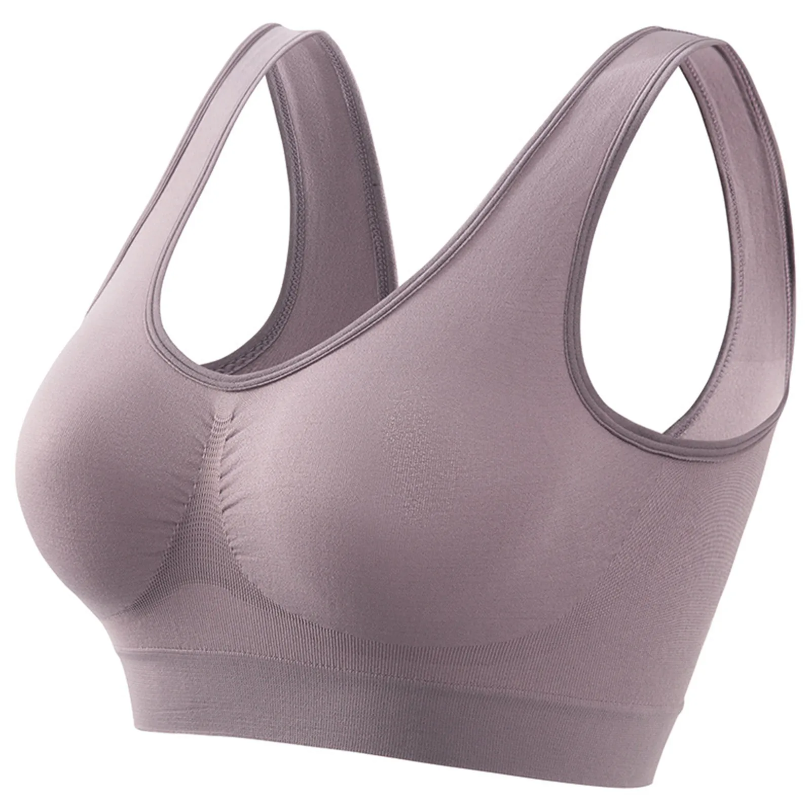 Seamless Bras For Women Hollow Mesh Breathable Sports Bra Female Wireless No Pads Crop Top Sexy Lingerie Soft Brassiere M-5XL