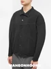 Miyake Pleated Standing Neck Splice Designer Jacket Men's Loose Relaxed Long Sleeve Shirt Coat JC110 5