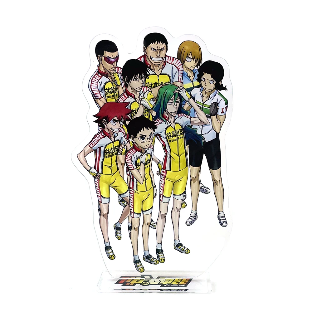 TV Animation [Yowamushi Pedal Limit Break] Trading Acrylic Block Key Ring  (Set of 12) (Anime Toy) Hi-Res image list