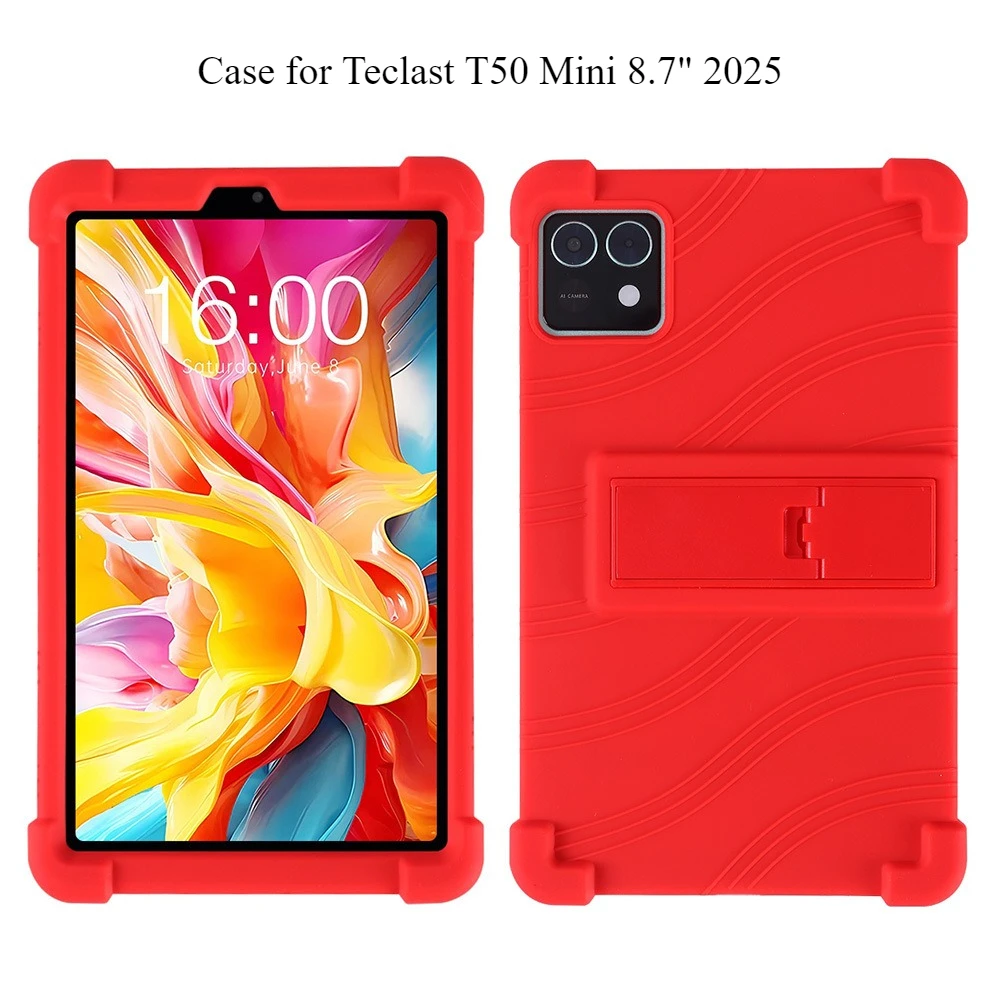 Custodia Morbida In Silicone Per Teclast T50 – Leggera E Antigraffio, Colore Blu