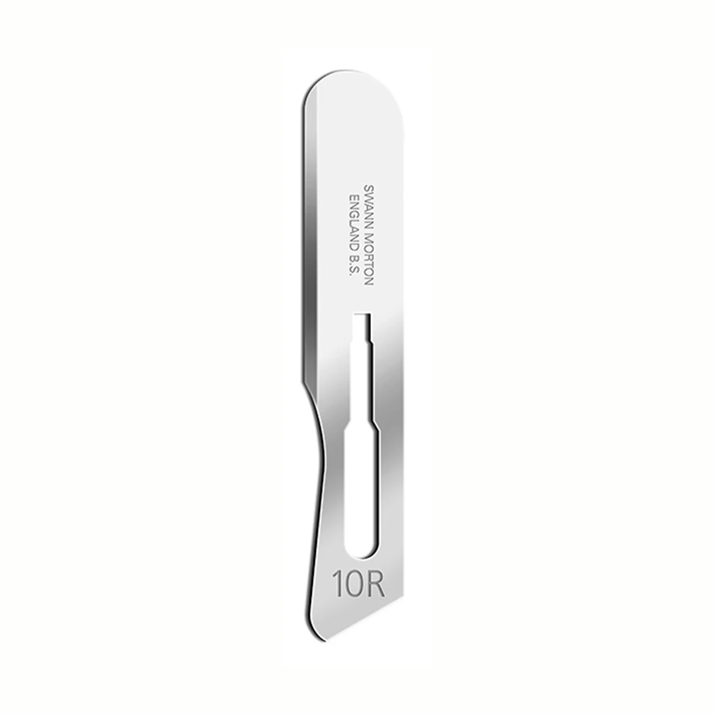 10Pcs Stainless Steel Blades  NO.10R Sterilization  Independent Packaging Produced in the UK 6
