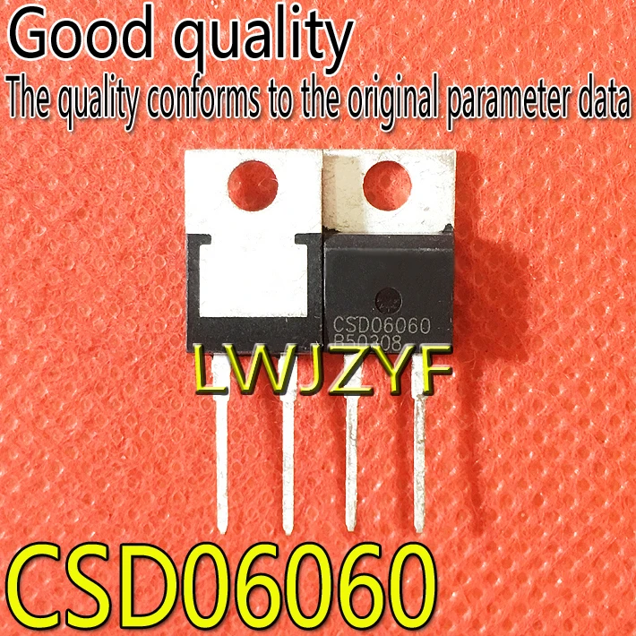 

(10Pieces) New CSD06060A CSD06060 C3D06060A C3D06060 MOSFET Fast shipping