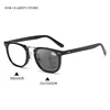 New Photochromism Progressive Multifocal Reading Glasses Men Pilot Presbyopic Glasses Blue Light Computer Grade Glasses 1