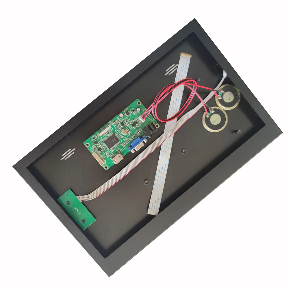 

Комплект платы контроллера EDP, HDMI совместим с VGA для LP156WHU TP 1366X768, панель экрана с металлическим чехлом 15,6 дюйма, задняя крышка, корпус