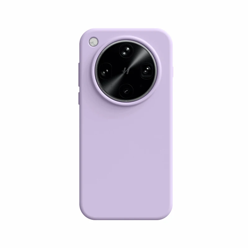 Shockproof Soft Liquid Silicone Phone Case with Skin Fleece Protection and Retail Packaging