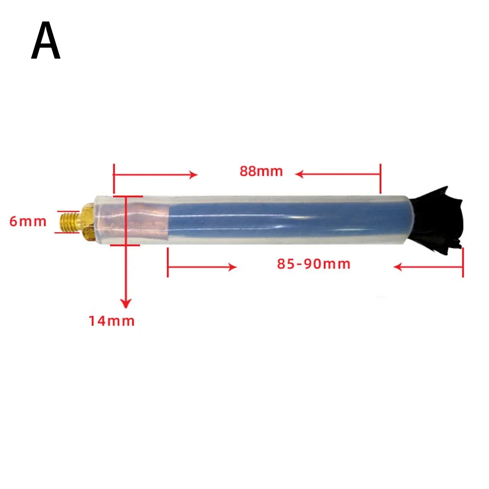 10pcs M6/M8/M10 Weld Brushes Cover Cleaning Weld Weldseam Cleaning Brush Carbon Fiber Brush For Welding Accessories cleaning brush cleaning tool