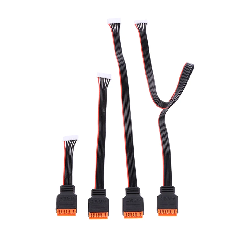 ISDT Q6 M8 M6 용 HOTA D6Pro에 적합한 2-6S 리튬 배터리 용 1Pc 충전기 연장 케이블 밸런스드 헤드