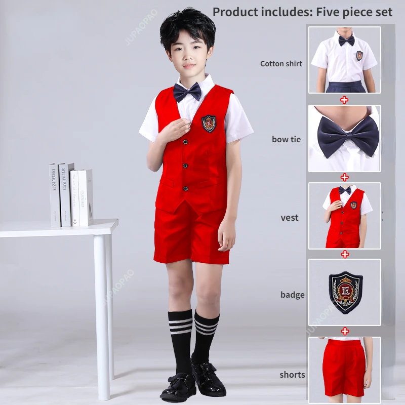 

Primary and Secondary School Students' Chorus Performance Clothes British School Uniforms Poetry Recitation Performance ClothesB