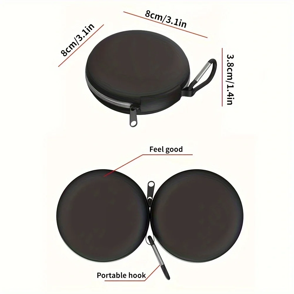portable ashtray outdoor hiking travel portable ashtray high temperature resistant multiple color options
