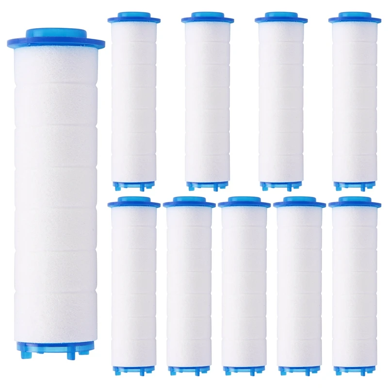 Replacement Shower Filter for Hard Water-High Output Shower Water Filter to Remove Chlorine and Fluoride 10Pcs shower water filter