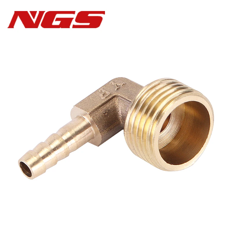 Hose Barb Connector Male Thread 1/4''1/2'' 3/4'' 1-1/4 ''1-1/2'' 1'' 2'' Brass Water Pipe Fittings Copper Coupler Adapter