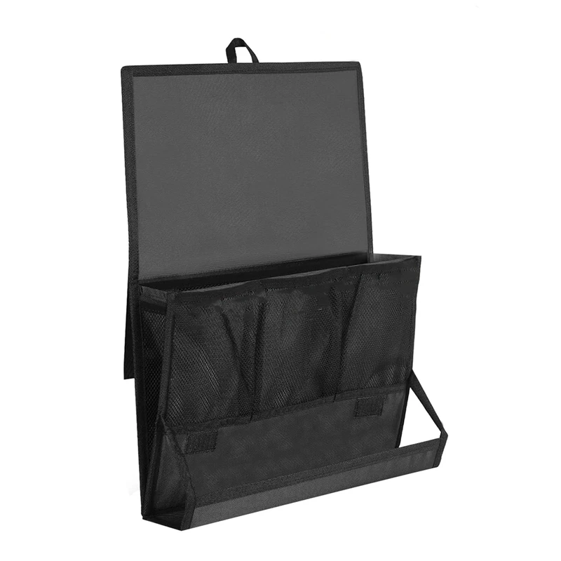 

Hanging Organizer With Power Strip Holder And Adjustable Straps Bed Hanging Bag For Home Bunk Bed Dorm Sofa