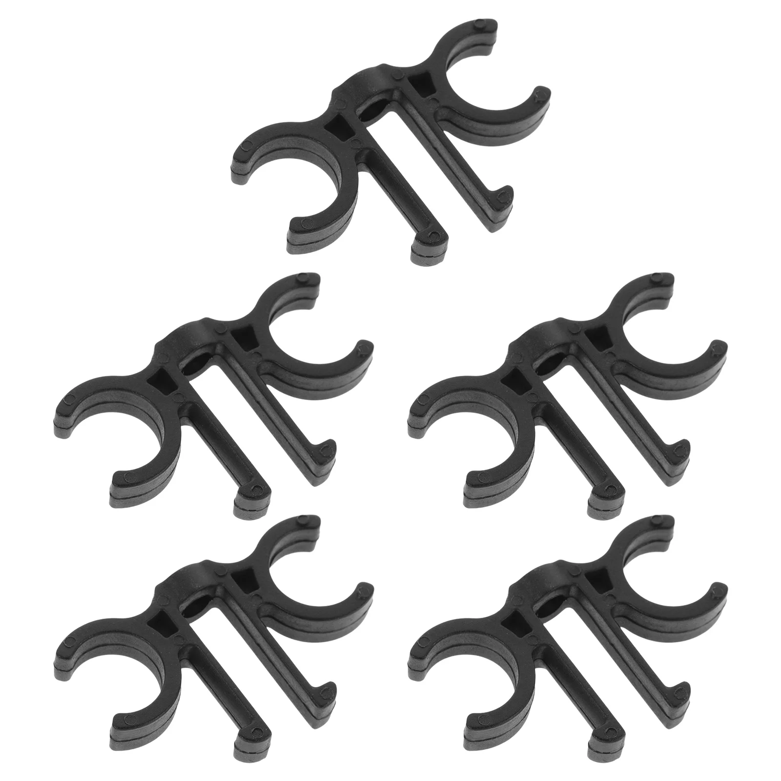 5 Pcs 8 Figure Buckle for Trekking Pole Walking Fixing Clamps Poles Rod Connectors Clips Fishing Ski Stick Hiking Cane 5