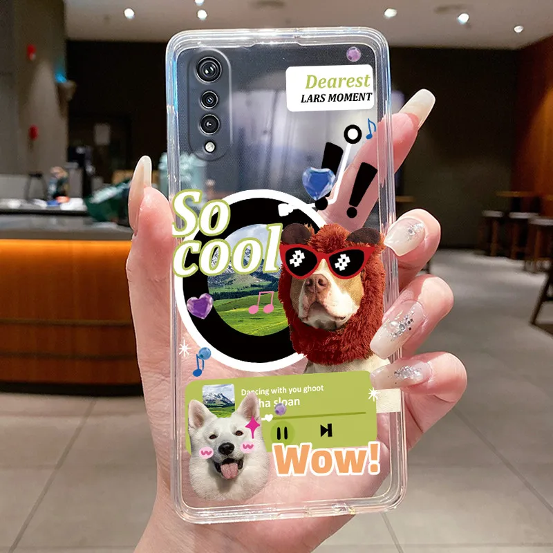 Elegant Butterfly Bow Transparent Soft TPU Phone Case - Protective Thin Silicone Cover