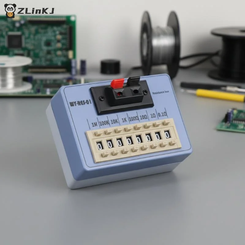저항 박스 WY RES 01 프로그래밍 가능한 포켓 다이얼, 학교 과학 실험실 및 교육용으로 조절 가능