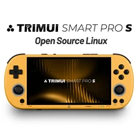 Console de jeu portable BOYHOM Trimui Smart Pro S TG5050 - Idéale pour N64/PSP, processeur octa-core 2,0 GHz, écran IPS 4,96 pouces, batterie 5000 mAh 1
