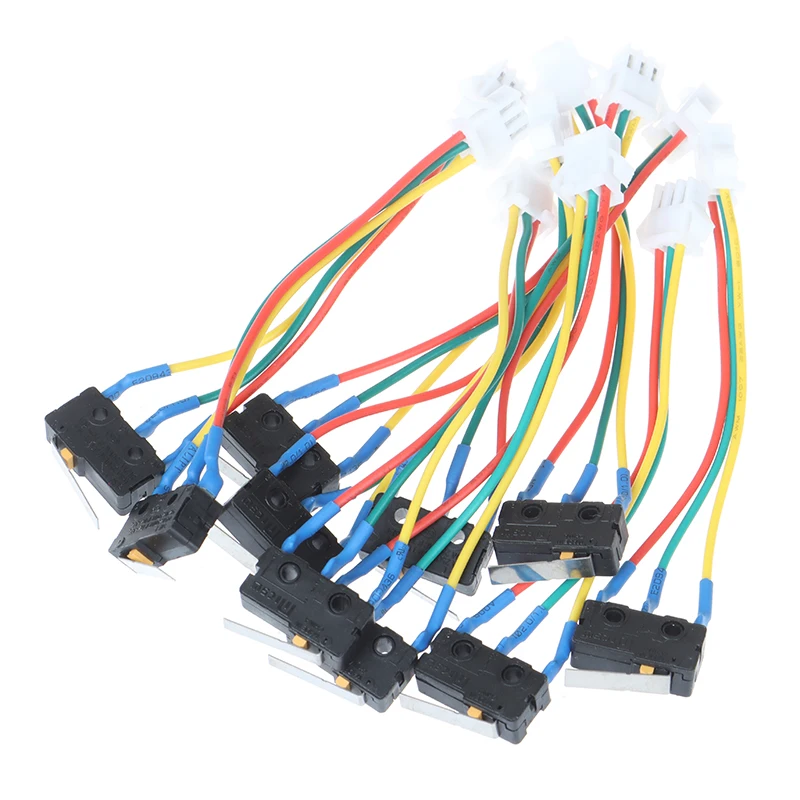10Pcs Three-Wires Gas Water Heater Switch Micro Kitchen Electrical Parts